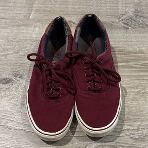 Men's Burgundy Vans